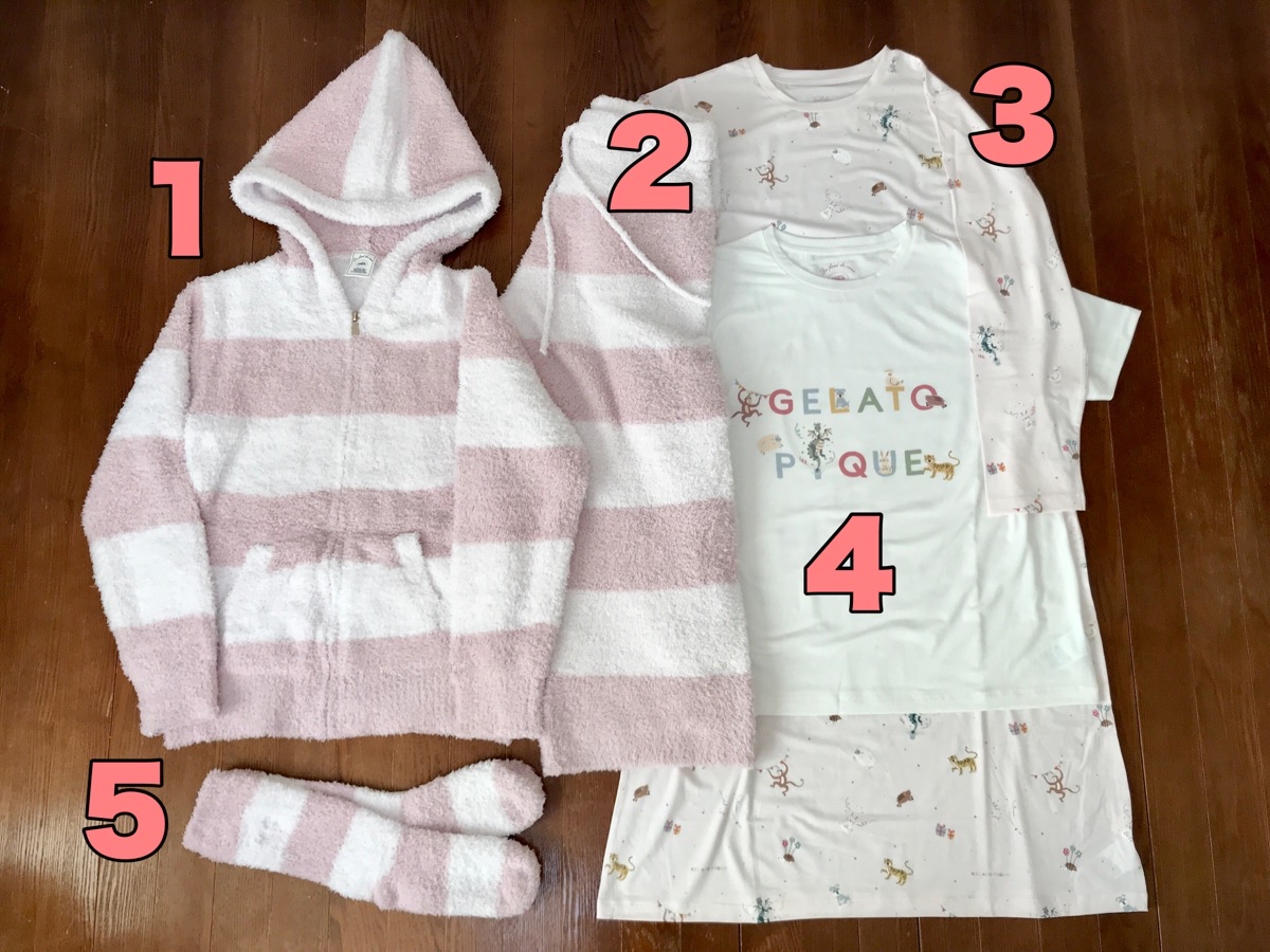 アラフォーのオッサンが「ジェラートピケ」のレディース福袋で部屋着