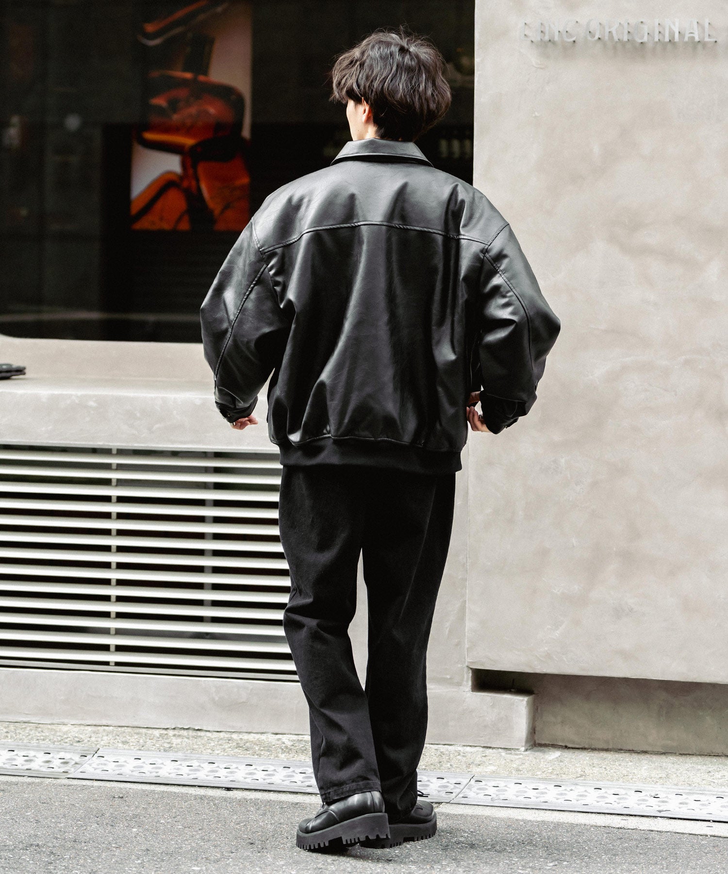 オーバーサイズPUレザー A-2型中綿フライトブルゾン – Rocky Monroe