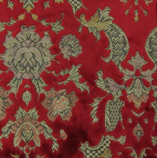 金華山生地 バレンタイン レッド m単位切売り(のり無) / トラック用品