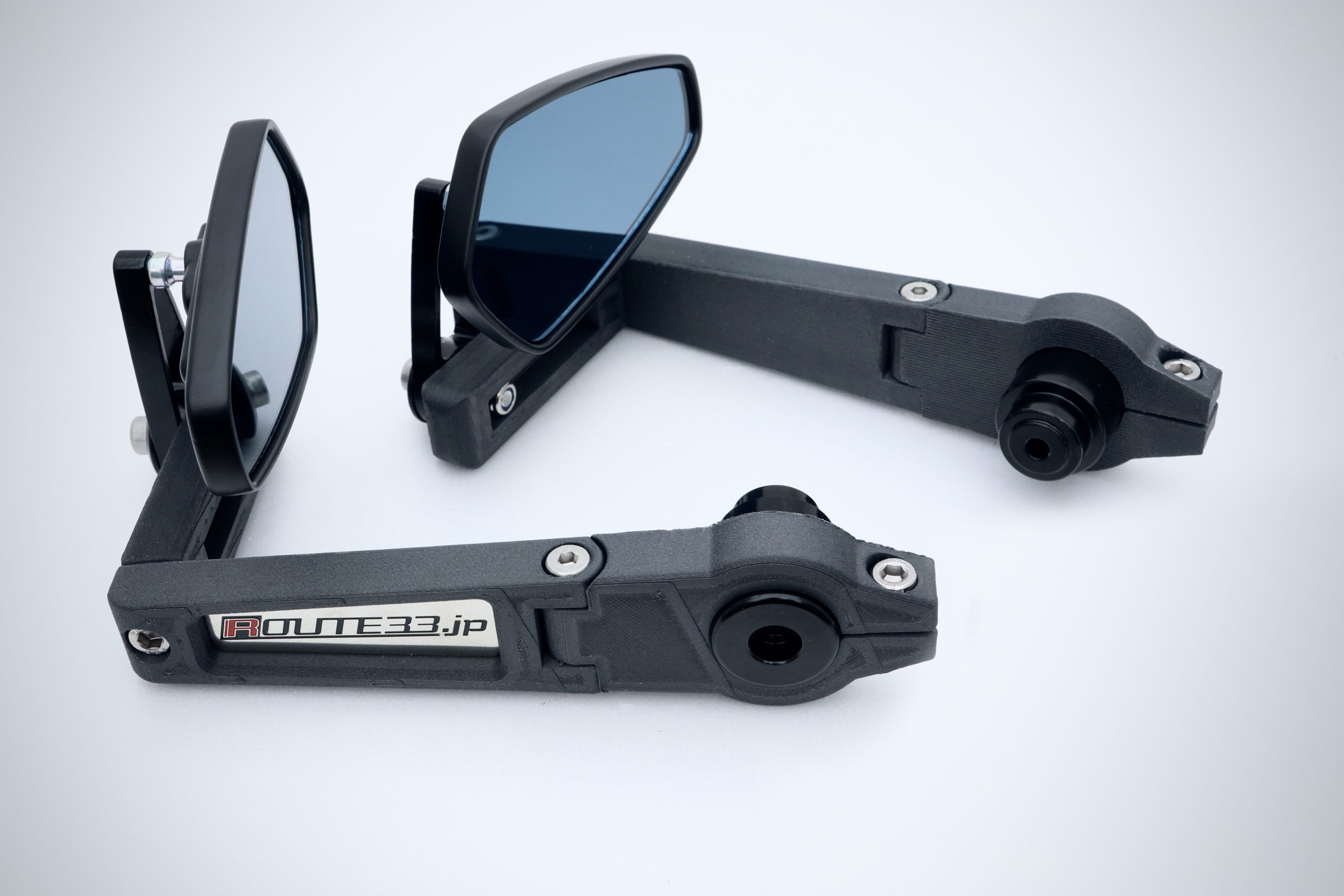 レバーガードミラー（汎用・バーエンドミラー） | Route33