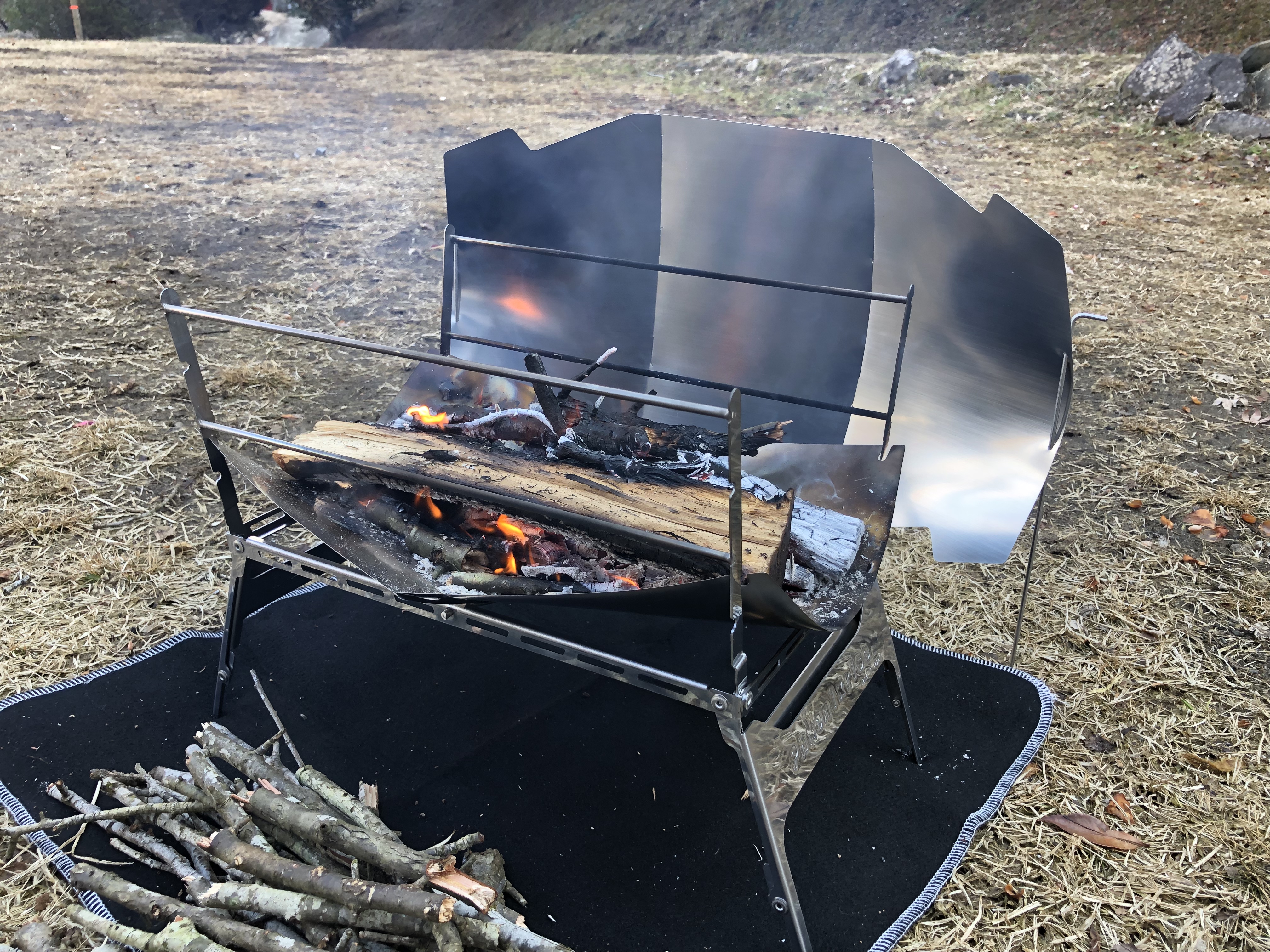 PHR-TBG02 Phoenixrise フェニックスグリル3枚火床 | ラフ＆ロード