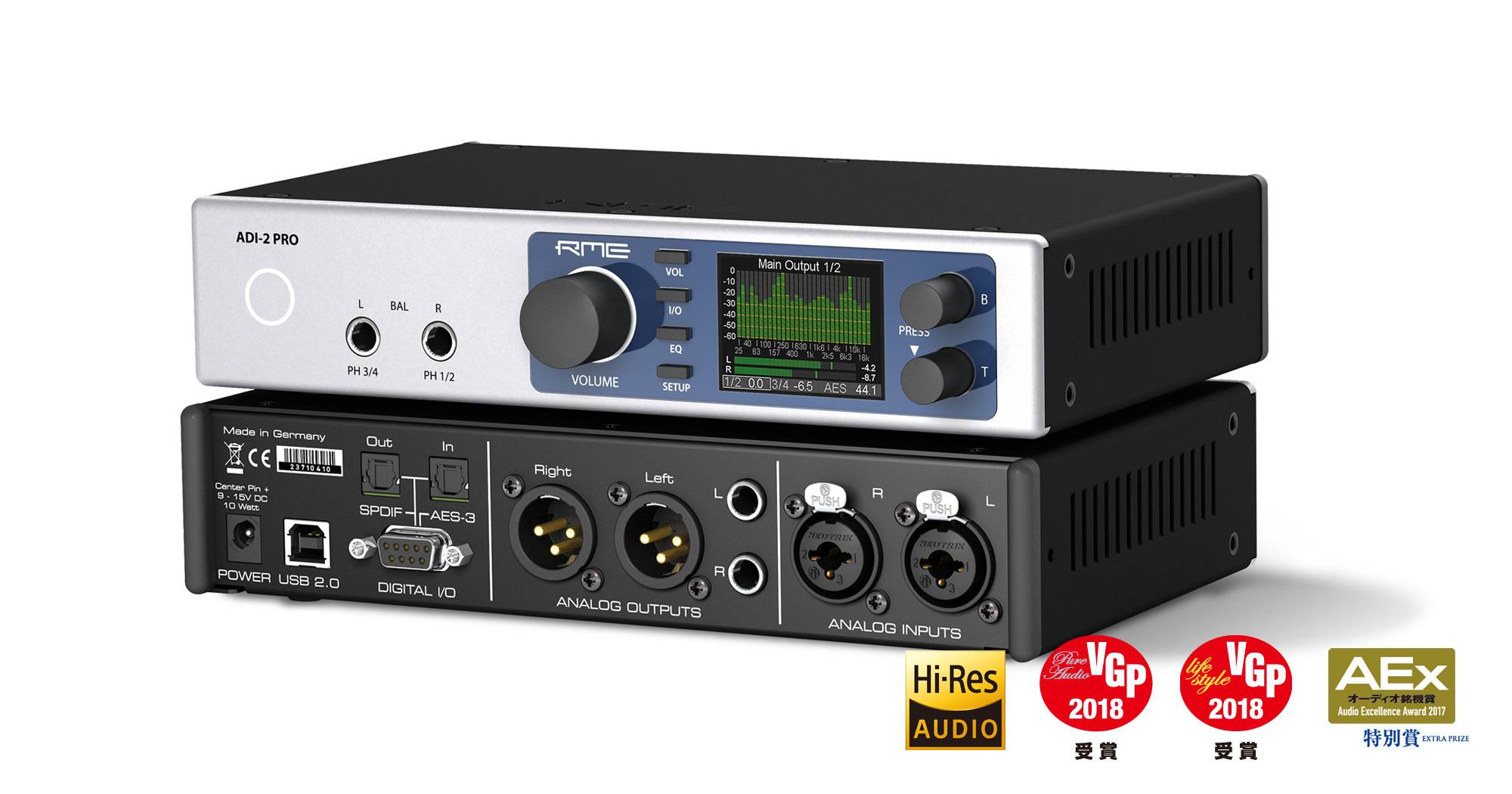 ADI-2 Pro FS | RME Audio JP [アールエムイー]