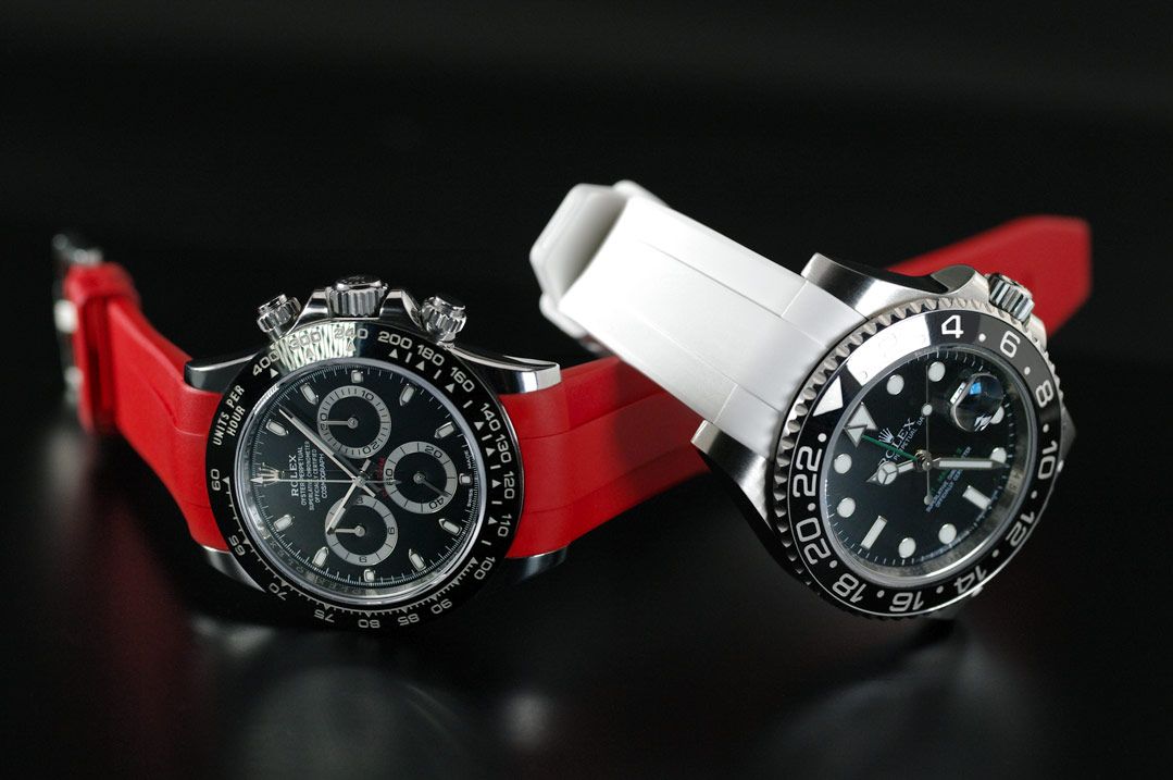 Strap for Rolex Daytona Ceramic Bezel Oyster Bracelet | Rubber B