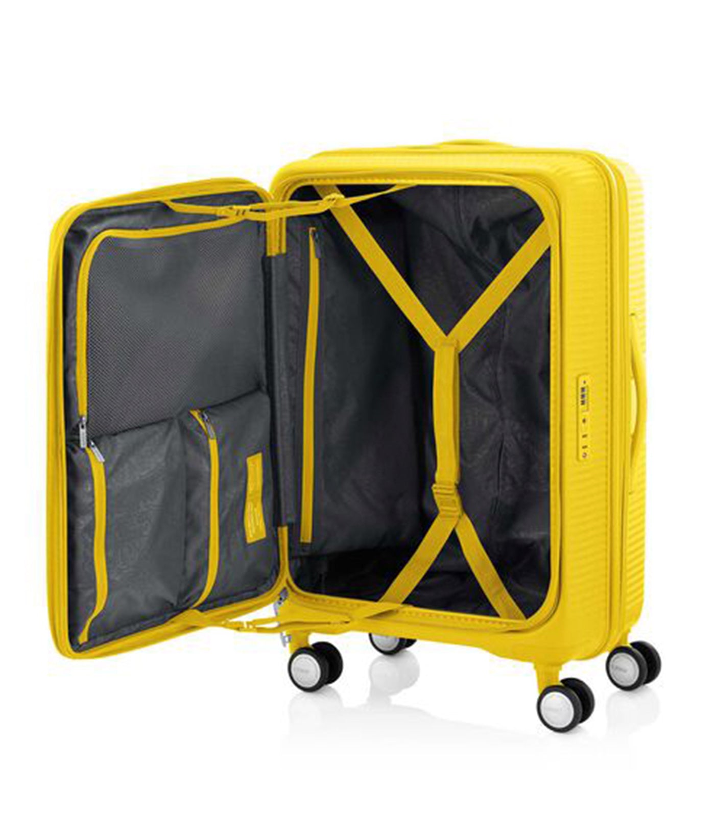 American Tourister Curio Spinner Solar Yellow | Rustan's