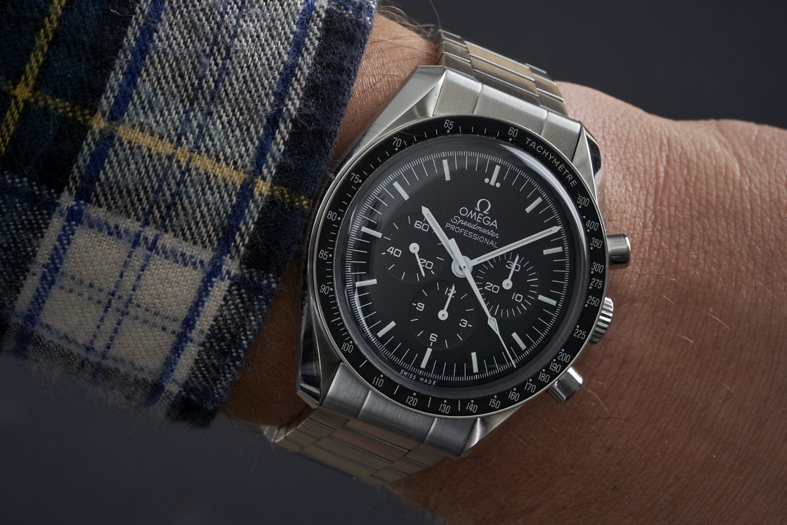 Uncle Seiko US1035 Flatlink Bracelet for Omega Speedmaster 19mm