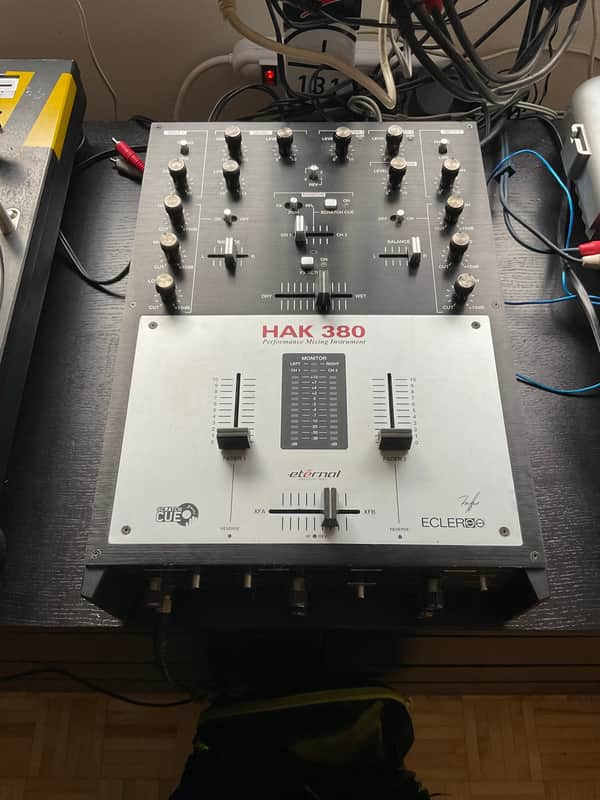 Ecler Hak 380 Black with silver plate | Reverb