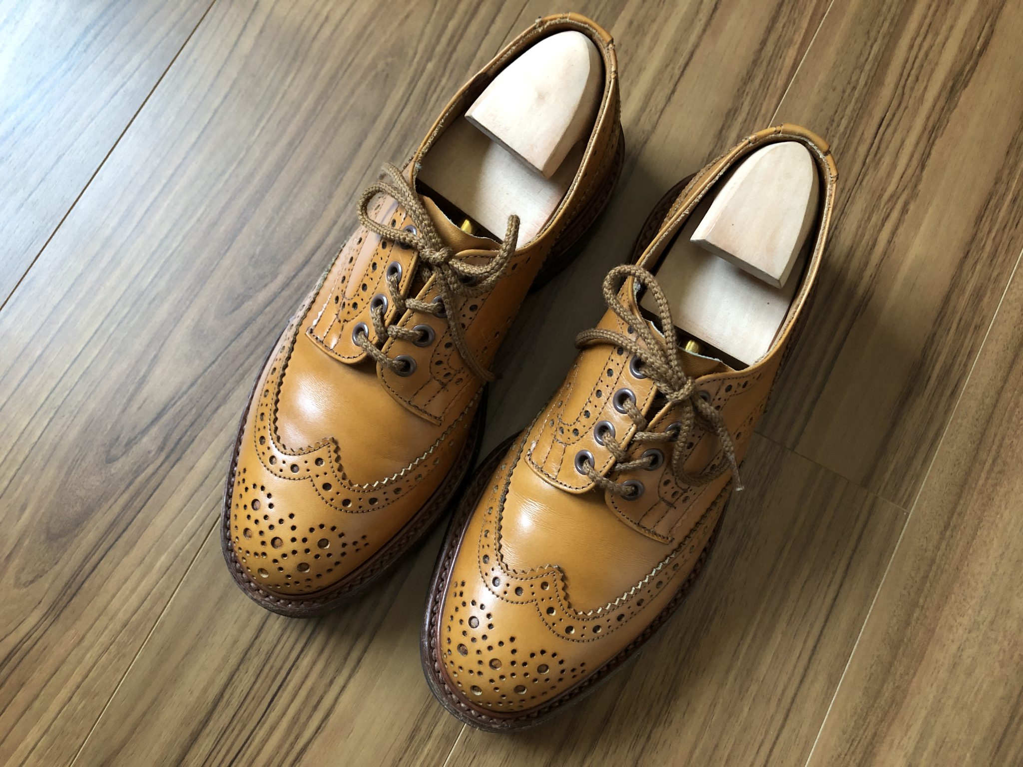 トリッカーズ バートン エイコン アンティーク｜購入から1年半。強靭な