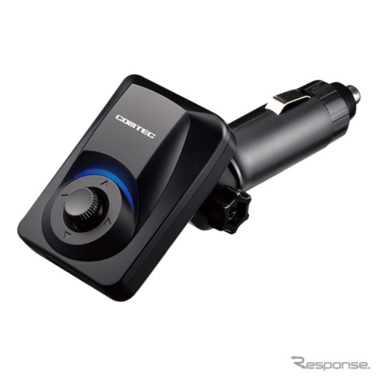 コムテック、シガーソケットに差し込むだけの超高感度GPSレシーバーを