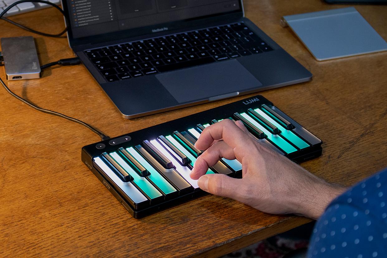 Roli's pro Lumi marries keyboard tradition with expressive MIDI