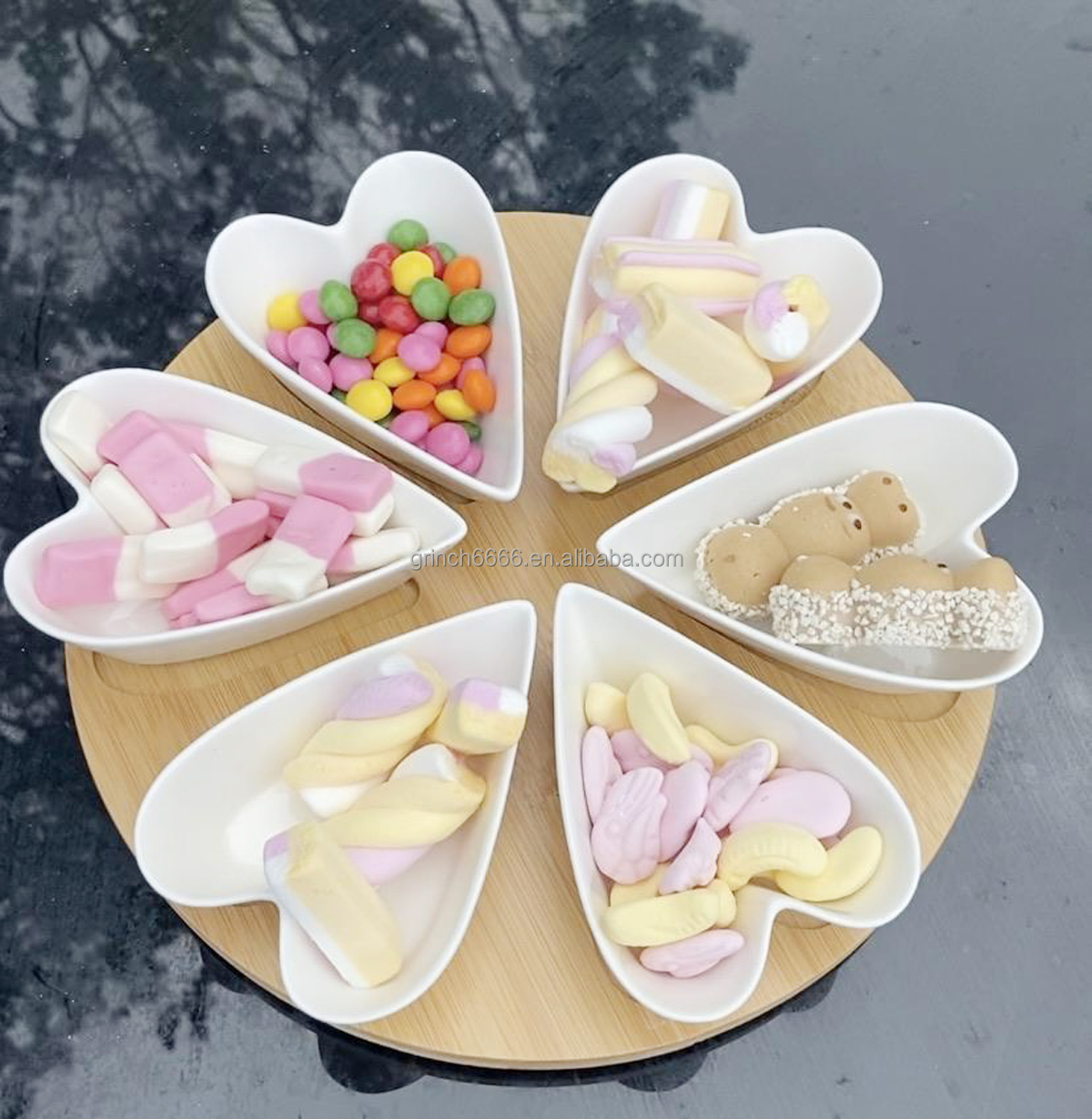 カトラリー(スプーン等) HUMAN MADE HEART CERAMICS TRAY SET