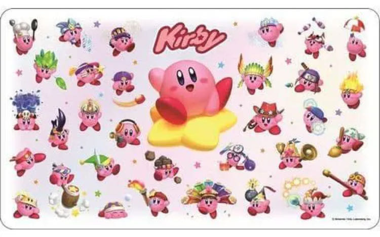 星のカービィ プププ三十六景 キャラクターラバーマット プレイマット