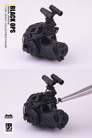 HASUKI SALVOシリーズ A01 BLACK OPS アンノウンオペレーター 1/12