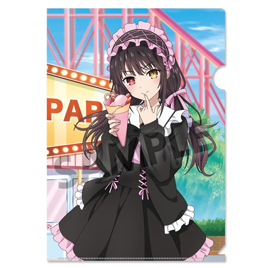 デート・ア・ライブV 描き下ろしクリアファイル 時崎狂三 遊園地デート