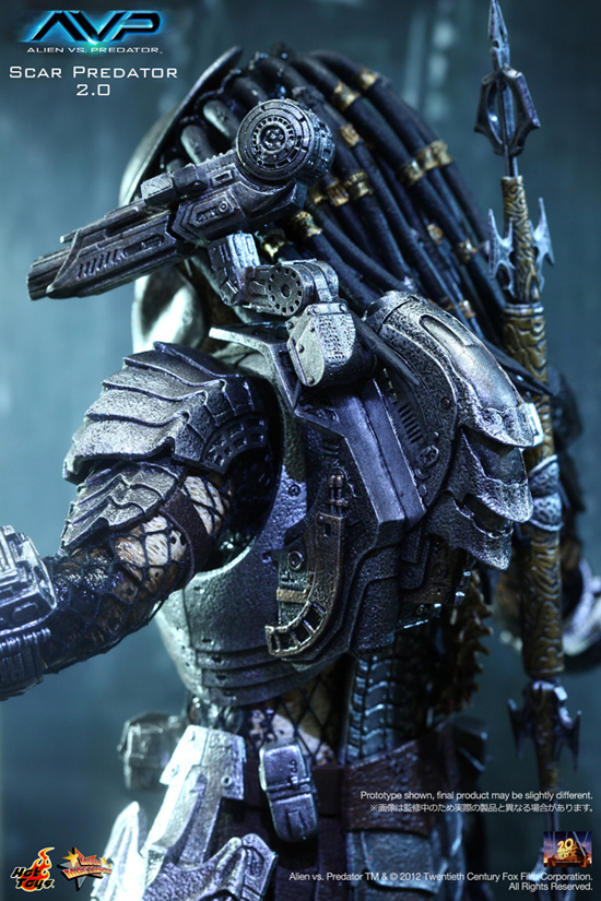 ホットトイズ ムービー・マスターピース AVP 1/6 スカー・プレデター