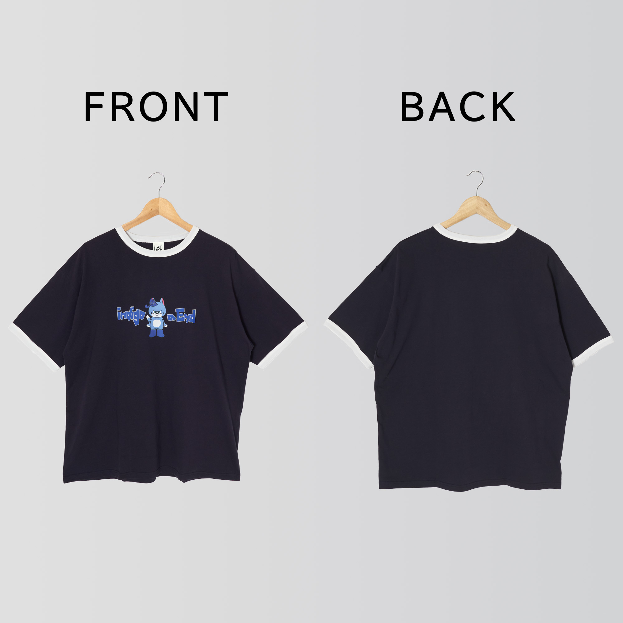 indigo la End】 NoEl リンガーTシャツ / Official Goods Shop