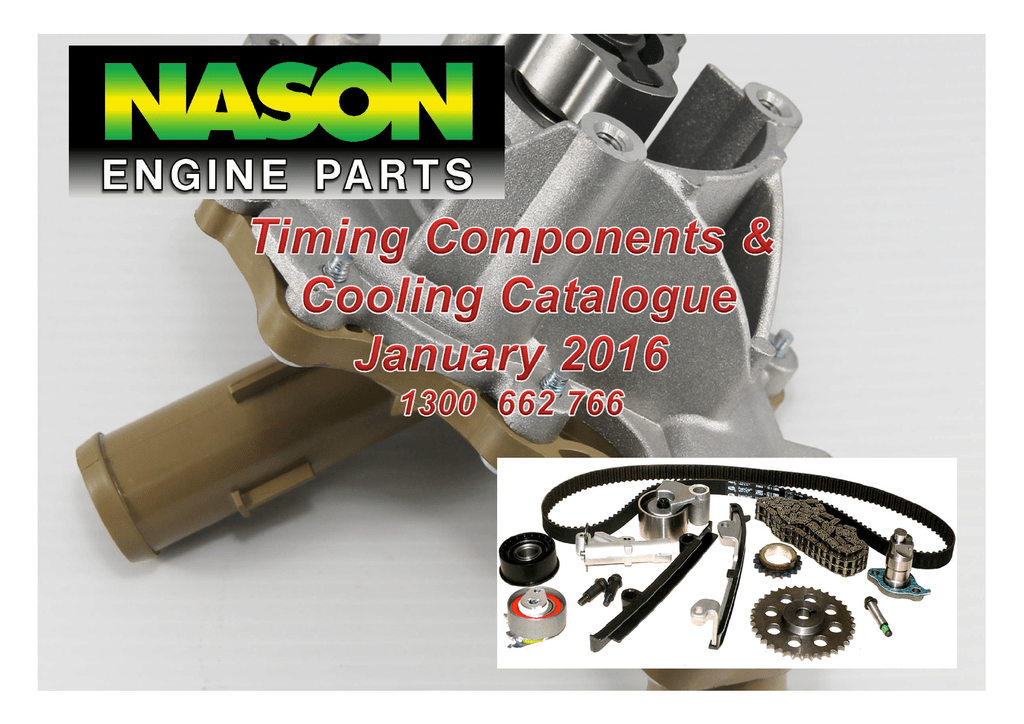Timing Kit & Belt Cross Reference - Nason Engine Parts