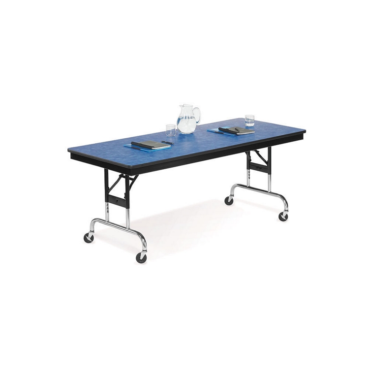 Height Adjustable Mobile Folding Table- 36