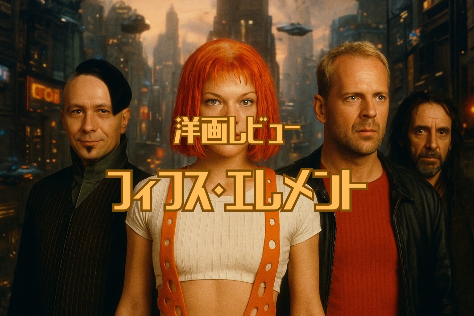 映画『フィフス・エレメント』レビュー｜究極のエンタメSF【U-NEXT