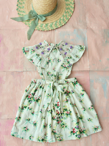 Apron Dress - Tropical Print – Sage Kids