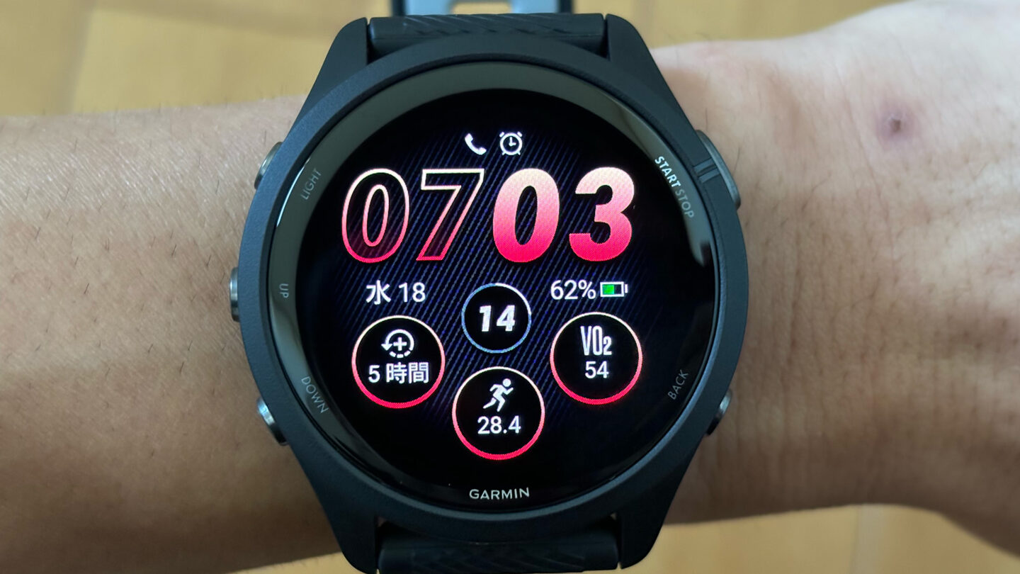 実費レビュー】ガーミン「Forerunner 265」の性能とは！AMOLED