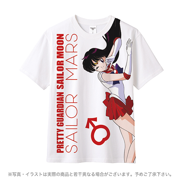 ストアオリジナル Tシャツ 7周年記念(セーラーマーズ): 全商品｜Sailor