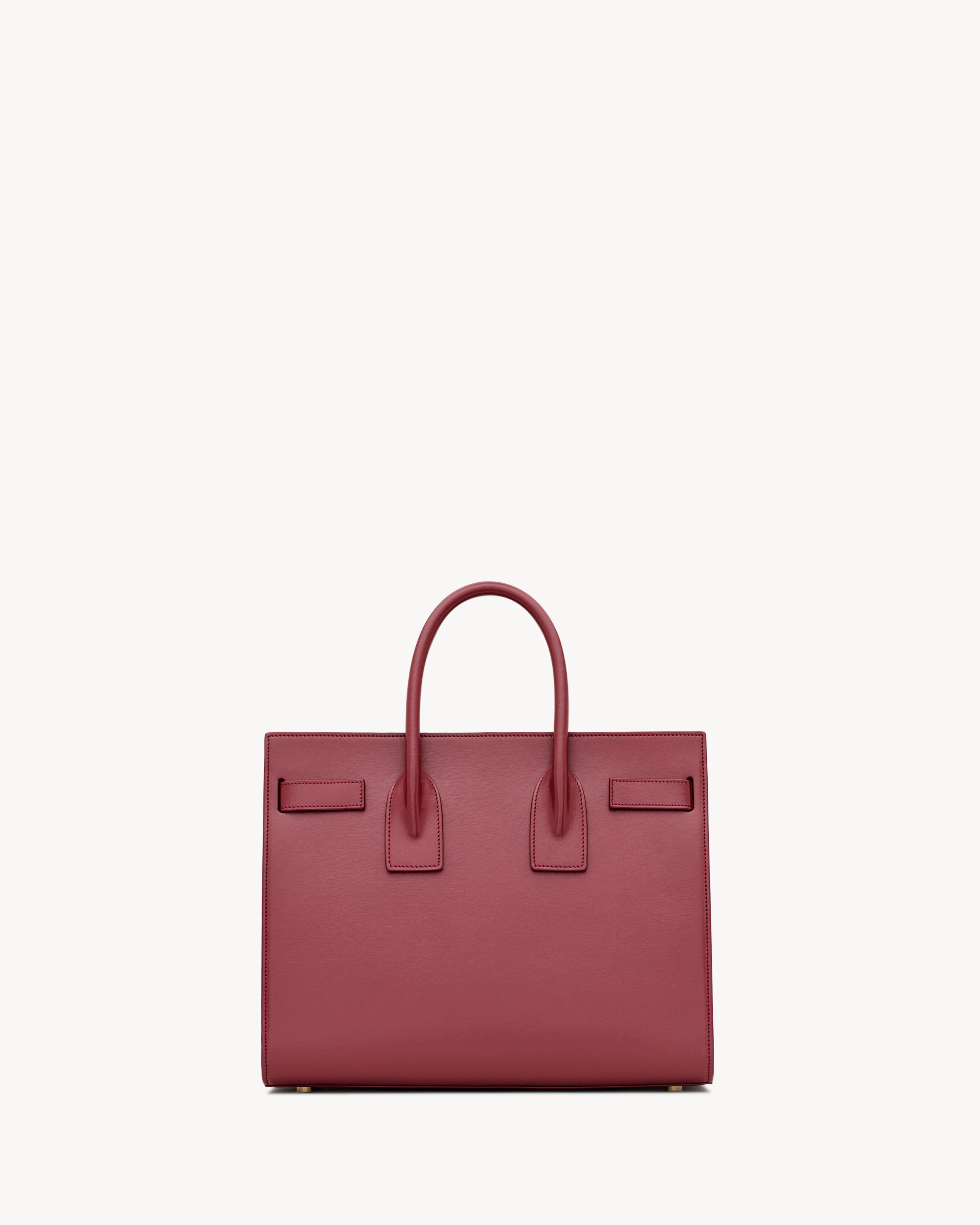 SAC DE JOUR IN SMOOTH LEATHER - SMALL in Red | Saint Laurent | YSL