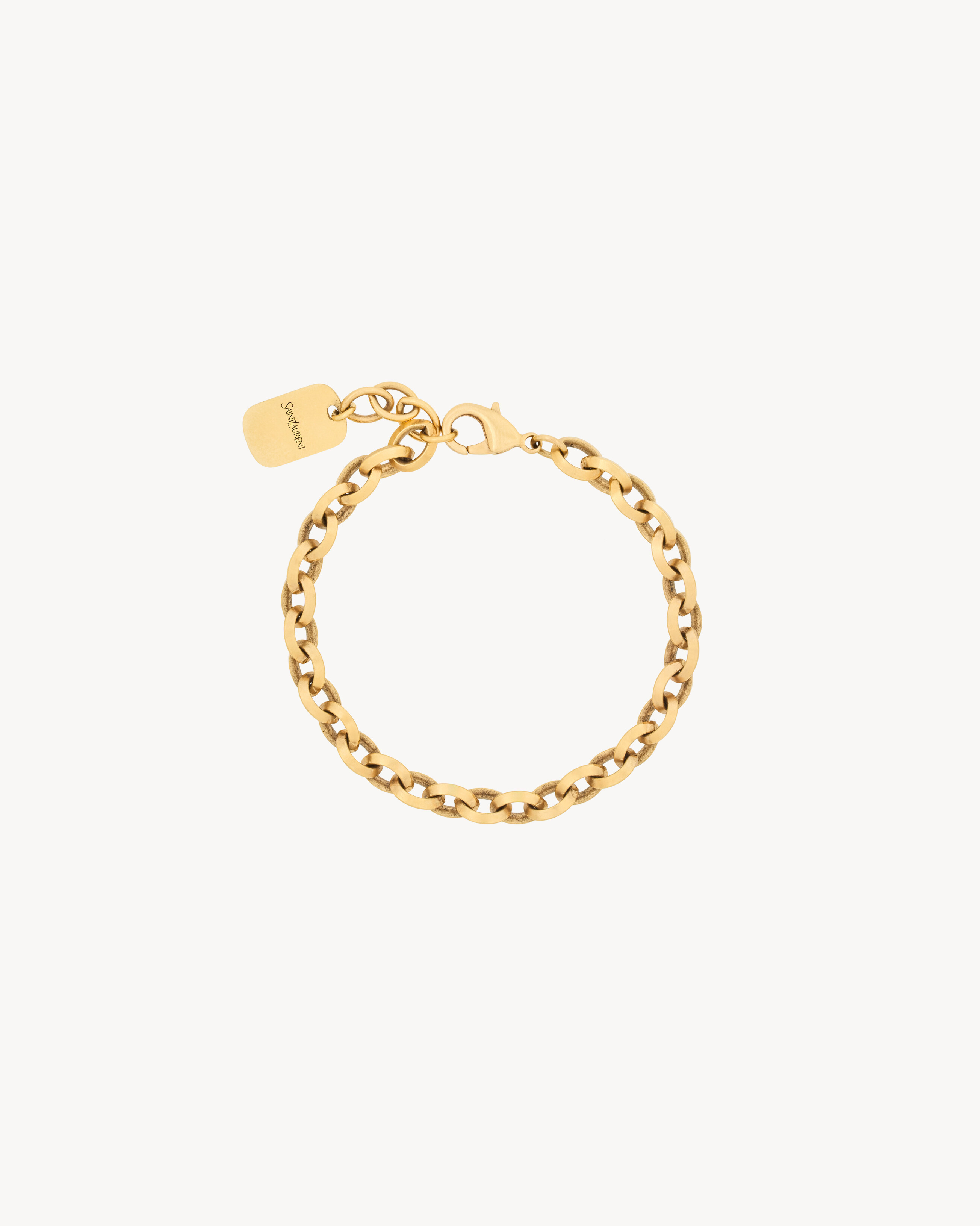 Saint Laurent 2014 ブレスレット peaked chain bracelet in metal in