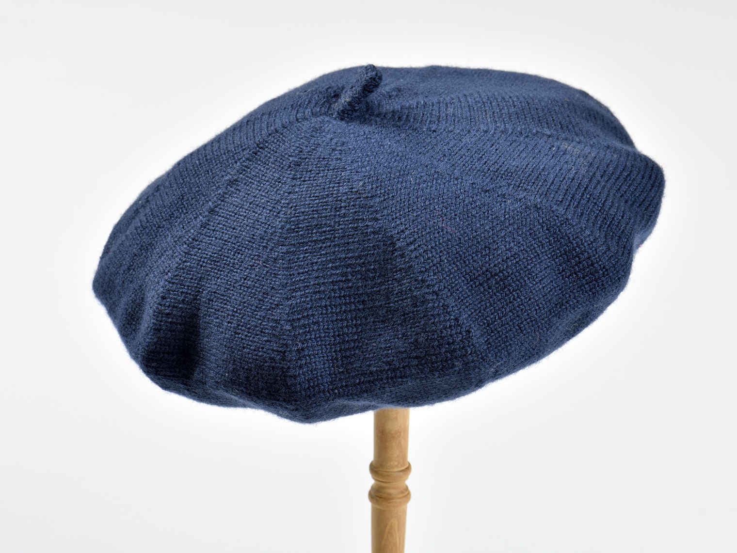 あたまをつつむ / ニットベレー帽 ローゲージ ウール100%（ネコポス