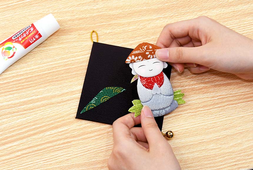 三連タペストリー（なごみ地蔵）｜株式会社さくらほりきり