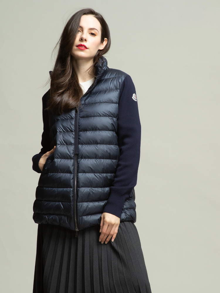 MONCLER モンクレール ダウンニット XXL ネイビー 【公式通販】