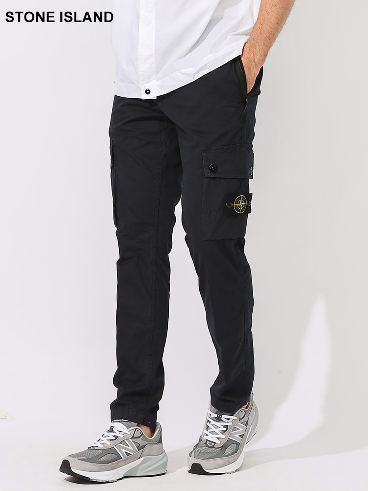STONE ISLAND (ストーンアイランド) コットン パッチ付きポケット