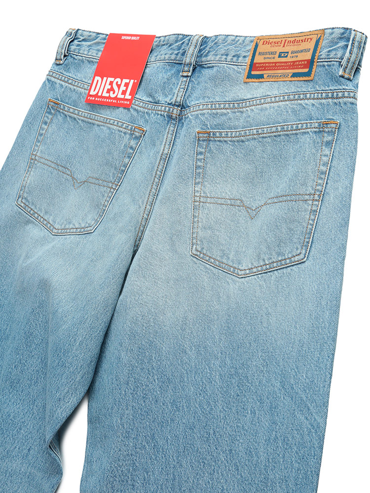 DIESEL (ディーゼル) 5P ボタンフライ ジーンズ D-MACRO DSA1159809I29
