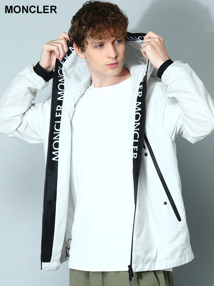 MONCLER (モンクレール) ロゴ フルジップ ウインドブレーカー Junichi