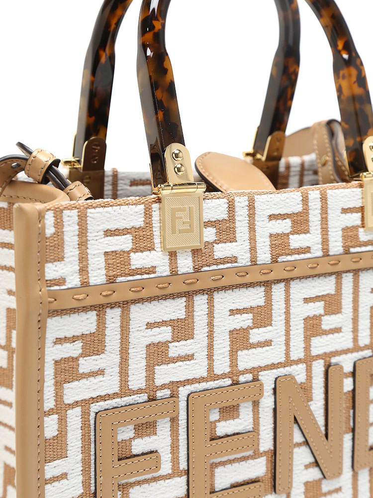 FENDI (フェンディ) ロゴ ハンドバッグ フェンディ サンシャイン