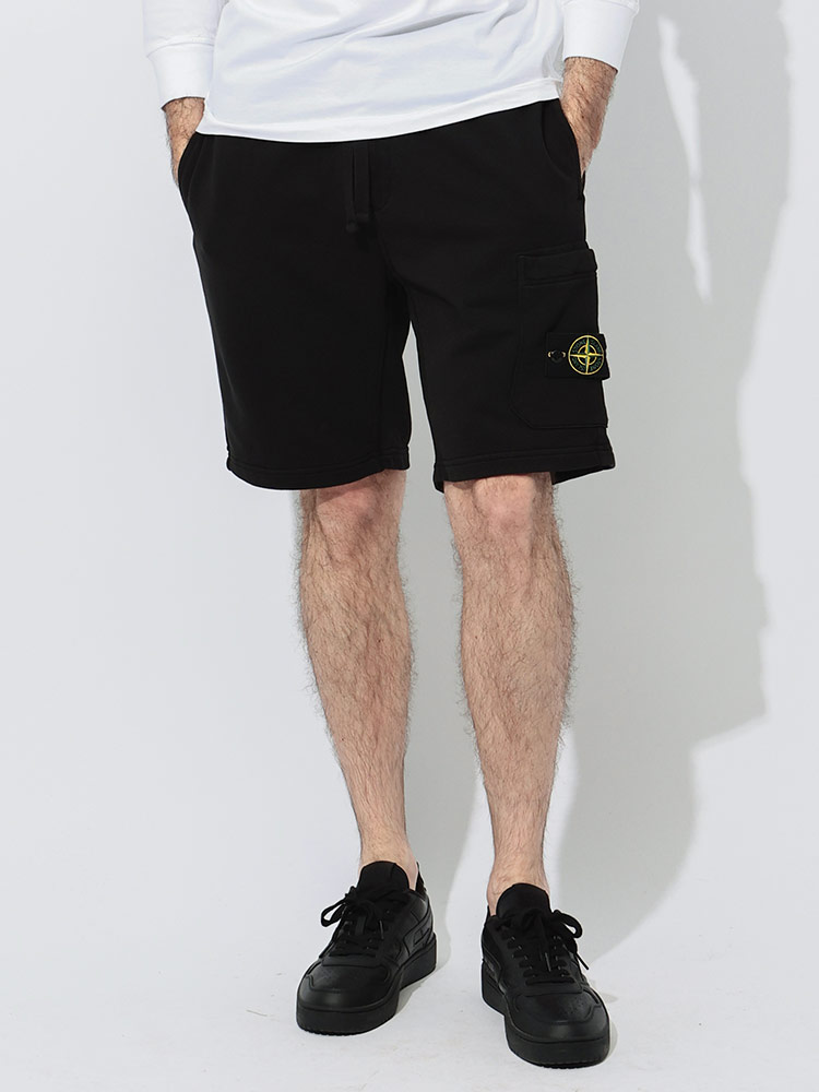 STONE ISLAND (ストーンアイランド) カーゴバミューダ スウェット