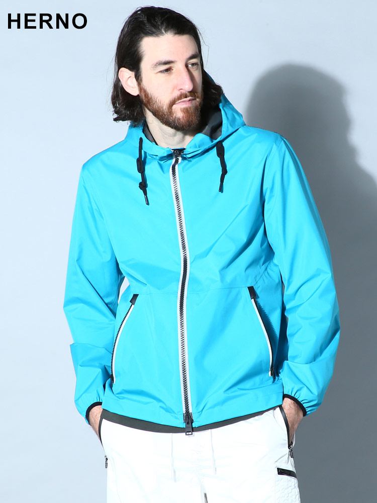 HERNO (ヘルノ) フード フルジップ ジャケット GORE-TEX LAMINAR