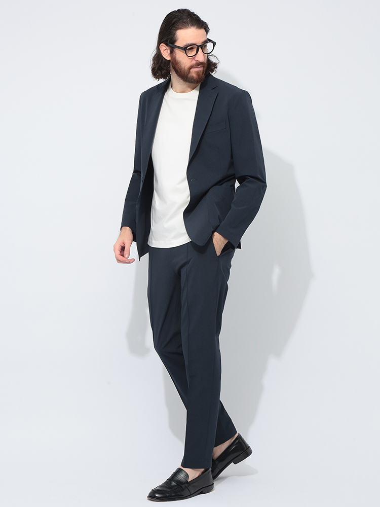 HUGO BOSS (ヒューゴボス) ストレッチ シングル ジャケット ロング