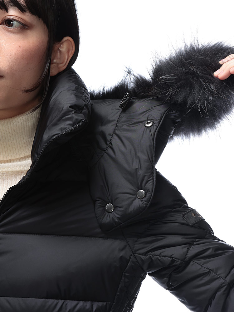 TATRAS (タトラス) ファーフード フルジップ ダウンコート サルマ