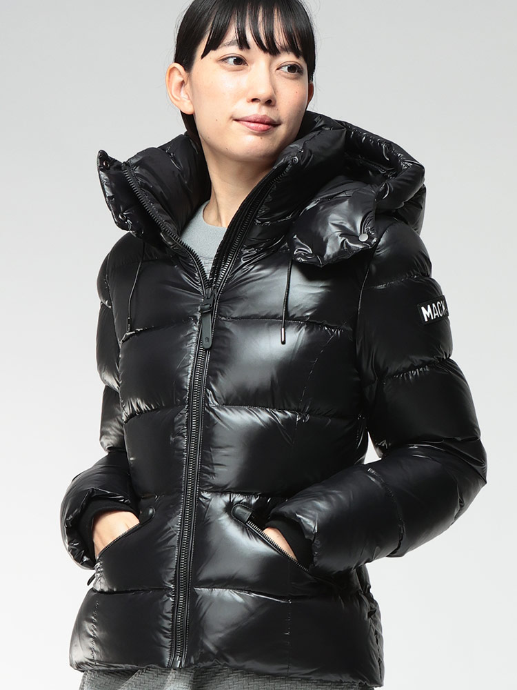 MACKAGE (マッカージュ) フード付き フルジップ ショート ダウン