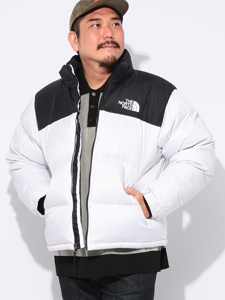 ダウンジャケット ロゴ刺繍 切り替え フルジップ 700フィル 1996 RTRO