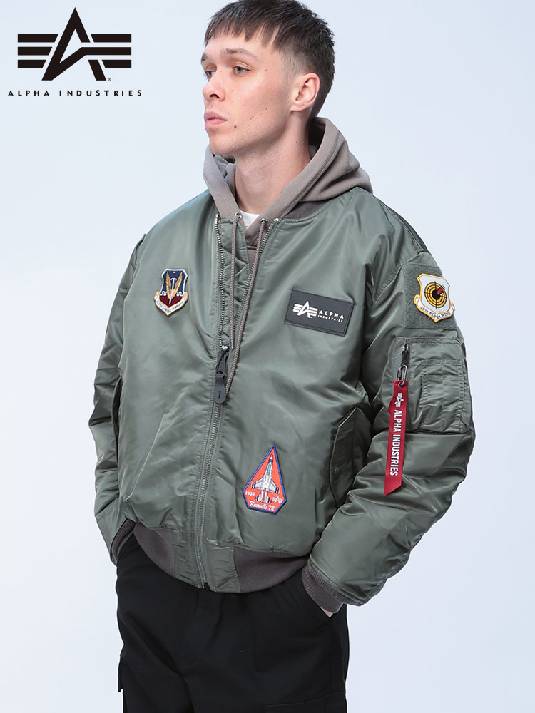 ALPHA INDUSTRIES INC (アルファインダストリーズ) フルジップ 中綿