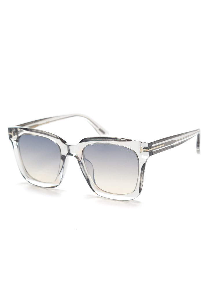 TOMFORD (トムフォード) クリアフレーム スクエア サングラス