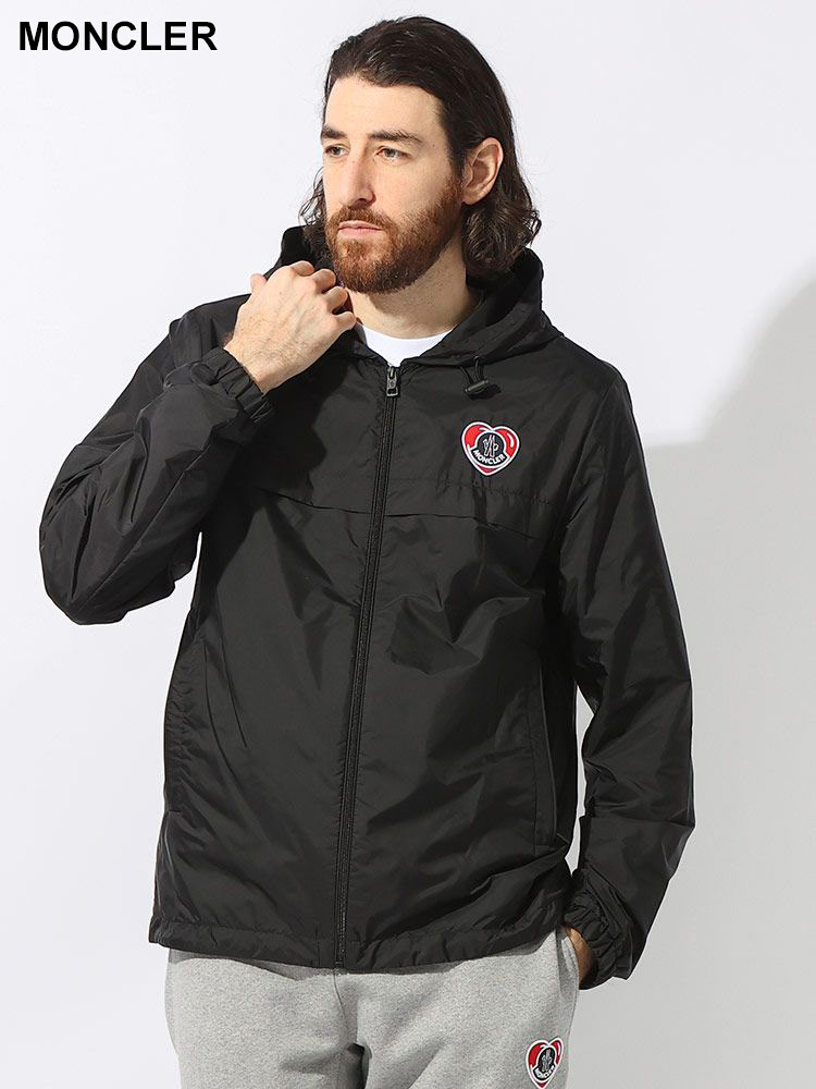 MONCLER (モンクレール) 撥水 ハートワッペン ナイロンジャケット