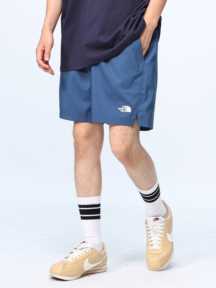 THE NORTH FACE (ザ ノースフェイス) 速乾 ロゴ ジッパー付きポケット