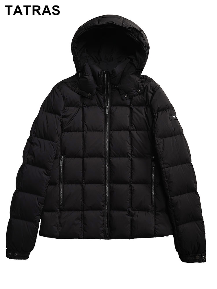 TATRAS (タトラス) ブロックキルティング フード着脱 フルジップ