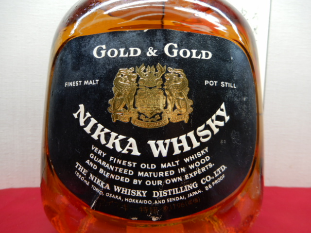 酒の細井 / 終売品 NIKKA WHISKY G&G Wサイズ 特級 国産 1520ml 43