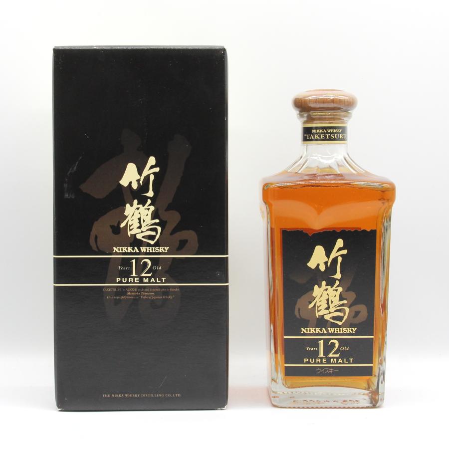 ニッカ ピュアモルト ウイスキー 竹鶴12年 角瓶 40% 660ml ギフト