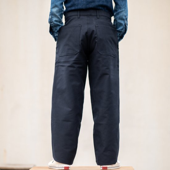 Work Pants Moleskin Dark navy – BONCOURA Official Online Store