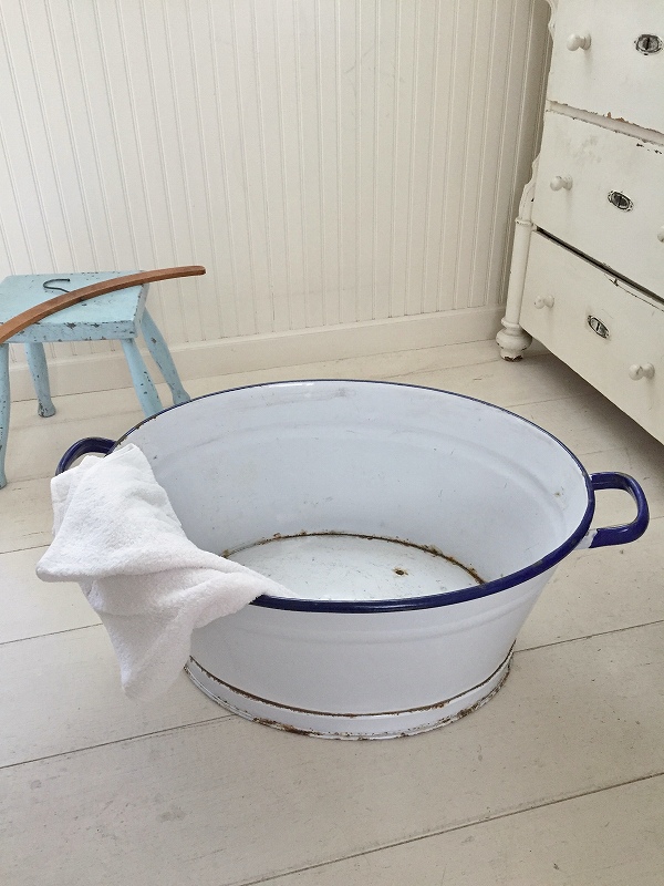 フランスホーロー製ベビーバスはかわいいアンティークネットショップ