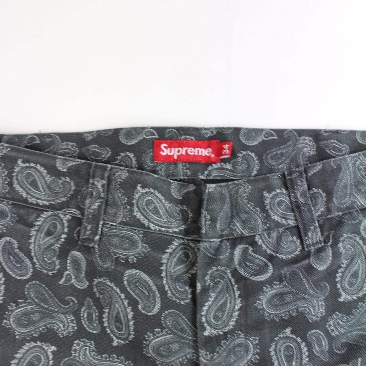 supreme paisley pants black – SARUGENERAL